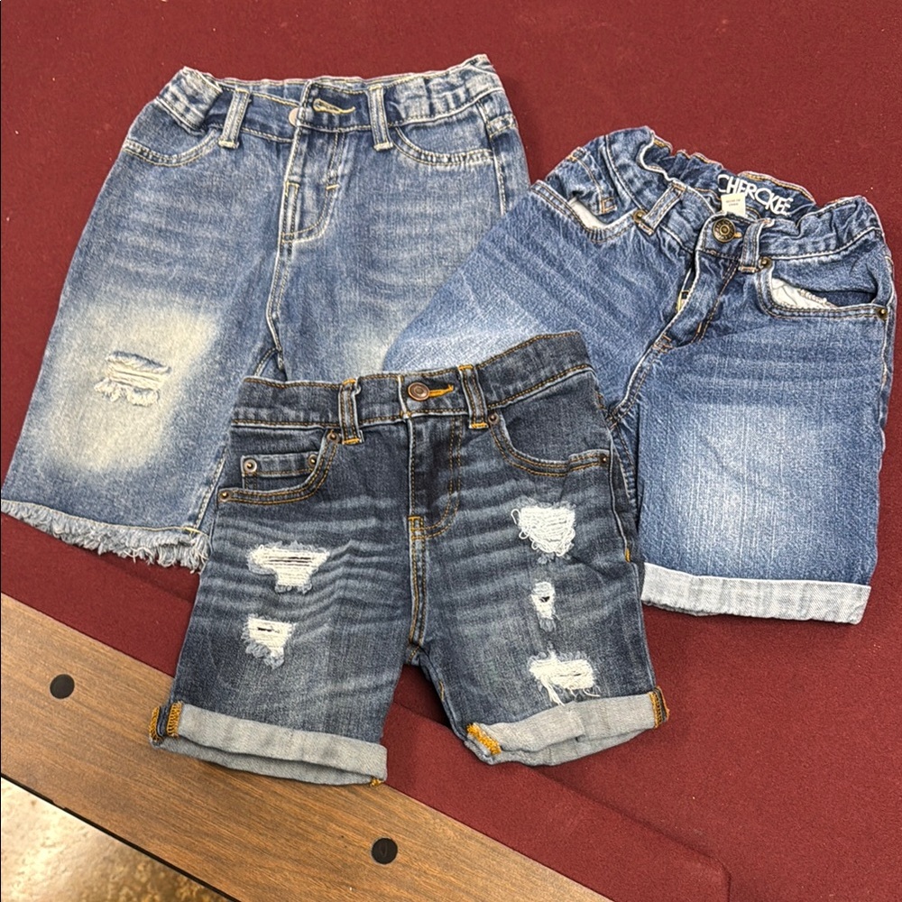 Bundle of Denim Shorts Sz 5. Cherokee, wonder nation, Shein